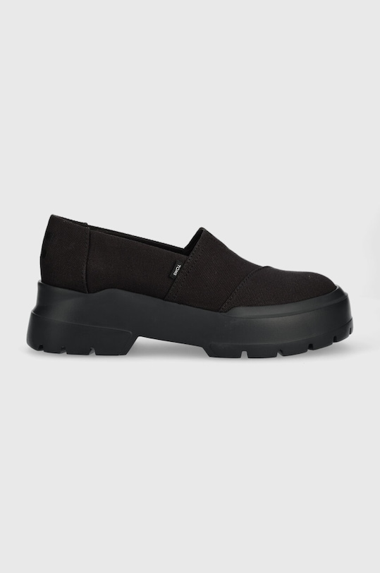 Toms półbuty Alpargata Combat Low platforma czarny 10019548