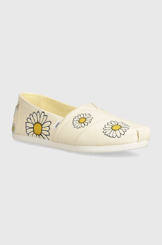 Toms espadrile Alpargata textil bej 10019695
