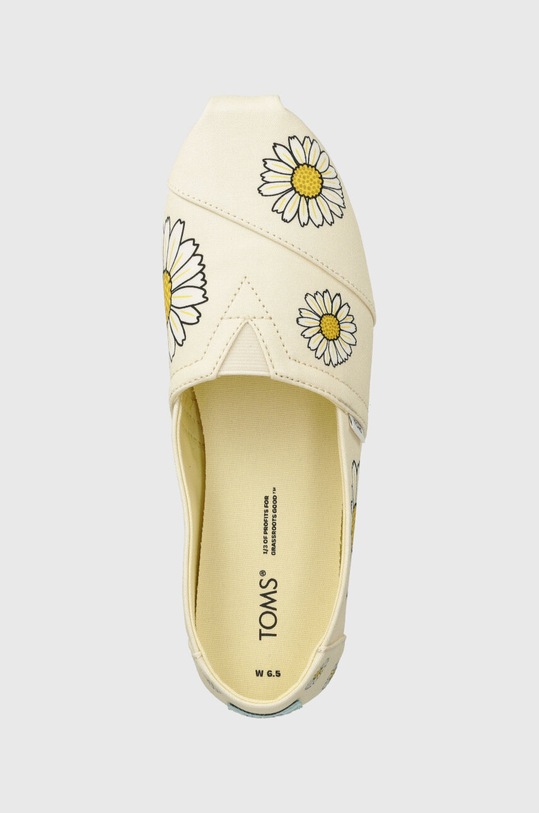 Toms espadrile Alpargata bej 10019695
