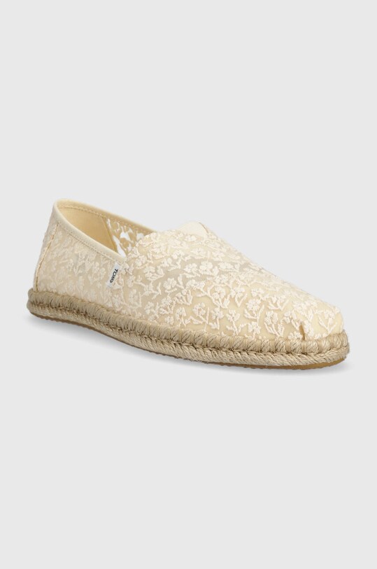 Еспадрилі Toms Alpargata Rope 10019815 бежевий SS23