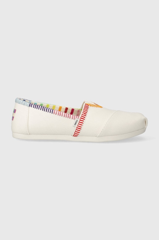 Toms espadryle Alpargata 10019520 biały SS23