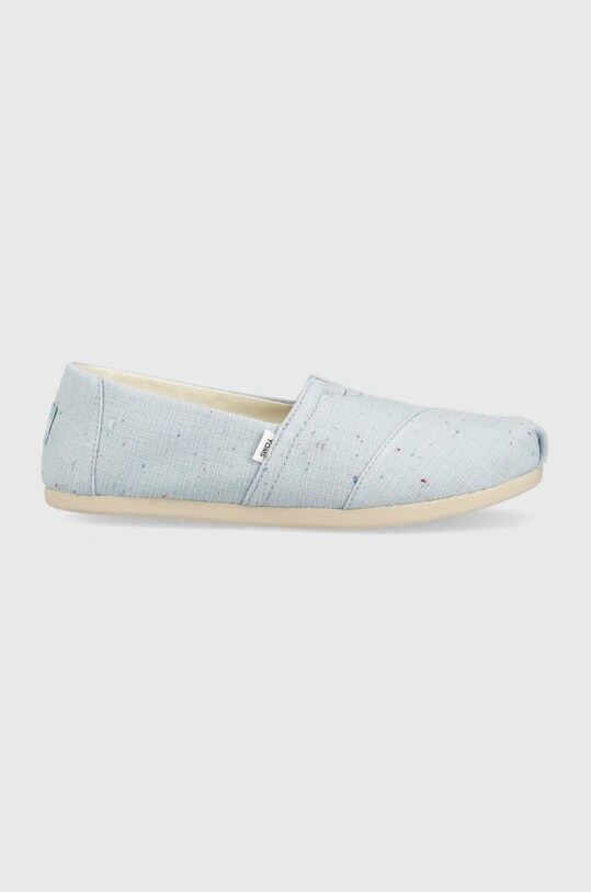 Toms espadryle Alpargata tekstylny niebieski 10019660