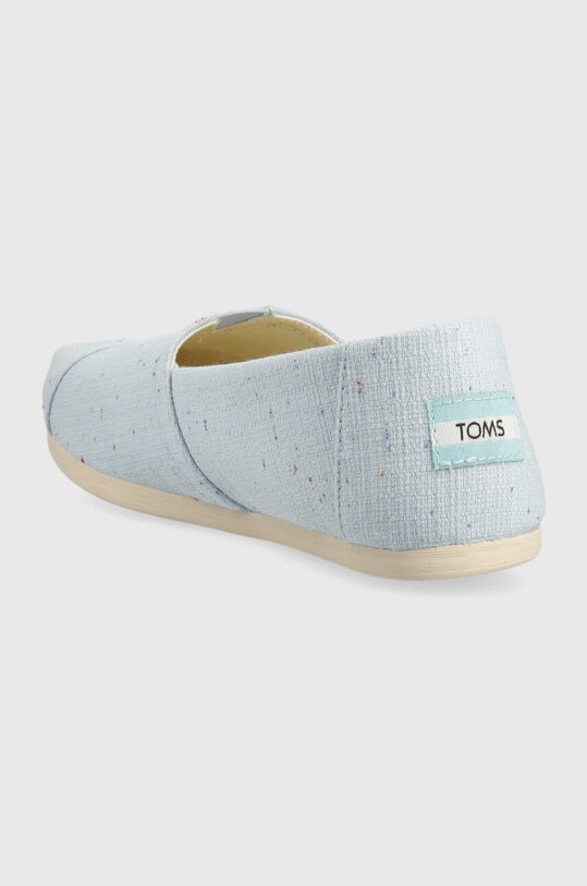 Obuwie Toms espadryle Alpargata 10019660 niebieski