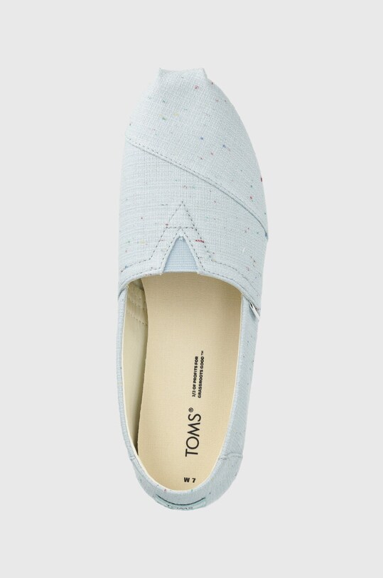 Toms espadryle Alpargata niebieski 10019660