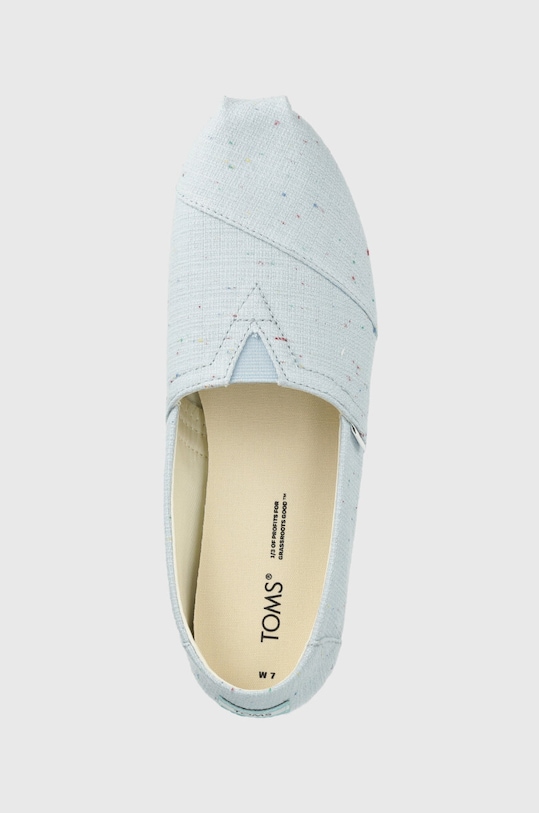 Espadrilky Toms Alpargata modrá 10019660