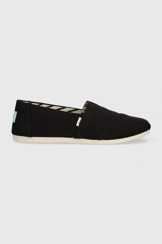 Toms espadrile Alpargata textil negru 10017732