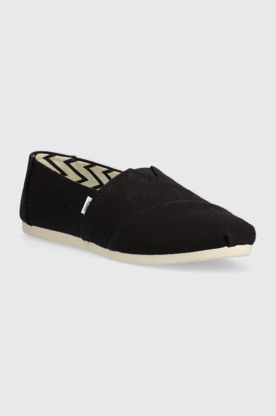 Toms espadrile Alpargata 10017732 negru SS25