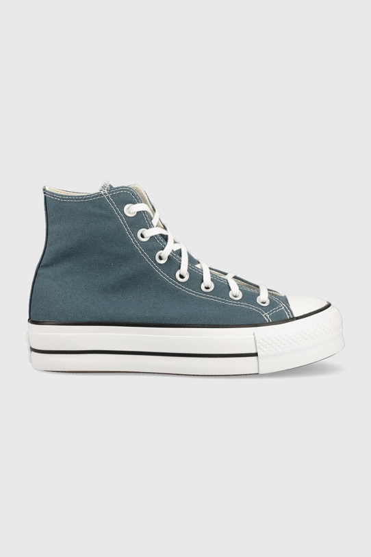 Кеды Converse Chuck Taylor All Star Lift HI плоская голубой A06840C