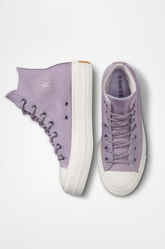 Converse tenisi Chuck Taylor All Star Lift HI A05014C violet
