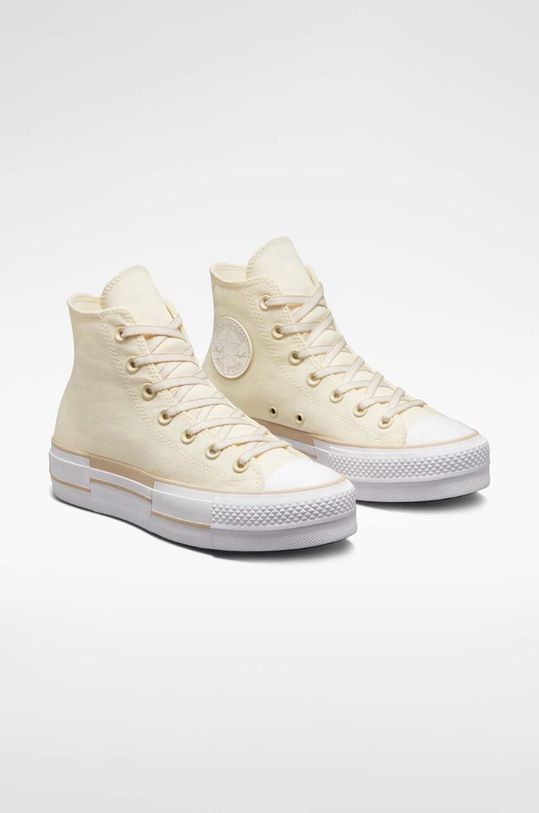Converse scarpe da ginnastica Chuck Taylor All Star Lift HI A05009C beige SS23