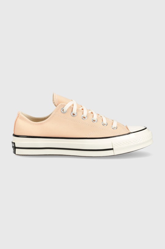 Πάνινα παπούτσια Converse Chuck 70 OX φλατ πορτοκαλί A03448C
