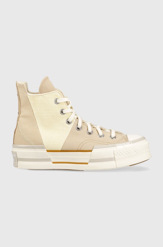 Кеды Converse Chuck 70 Plus платформа бежевый A03498C