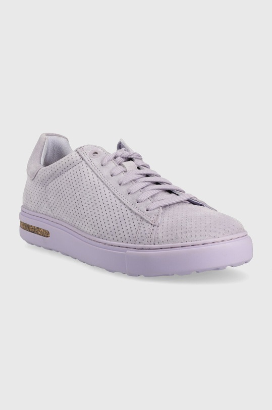 Birkenstock sneakers din piele intoarsă Bend Low 1024680 violet SS23