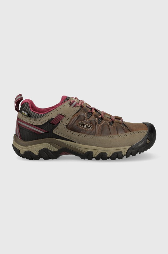 Keen buty Targhee III WP tekstylny brązowy 1018177