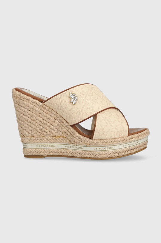 U.S. Polo Assn. toc platforma coturn bej AYLIN008W.3Y1