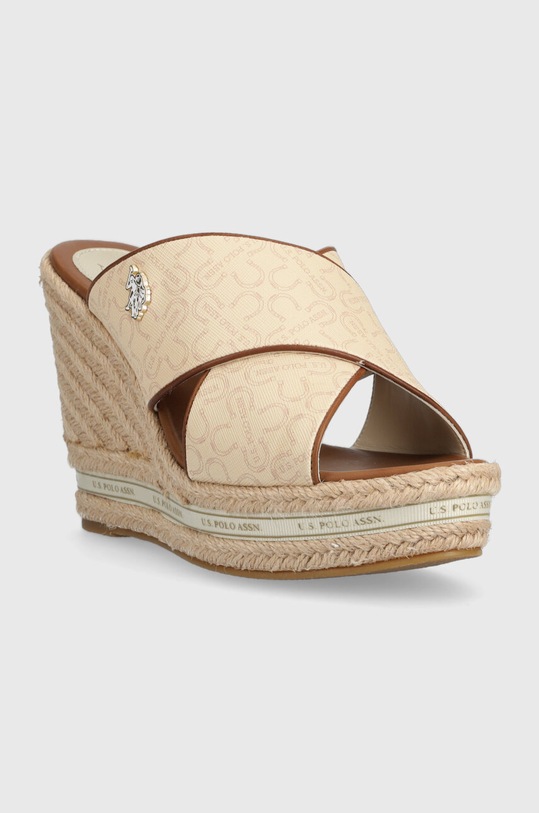 U.S. Polo Assn. toc platforma AYLIN008W.3Y1 bej SS23