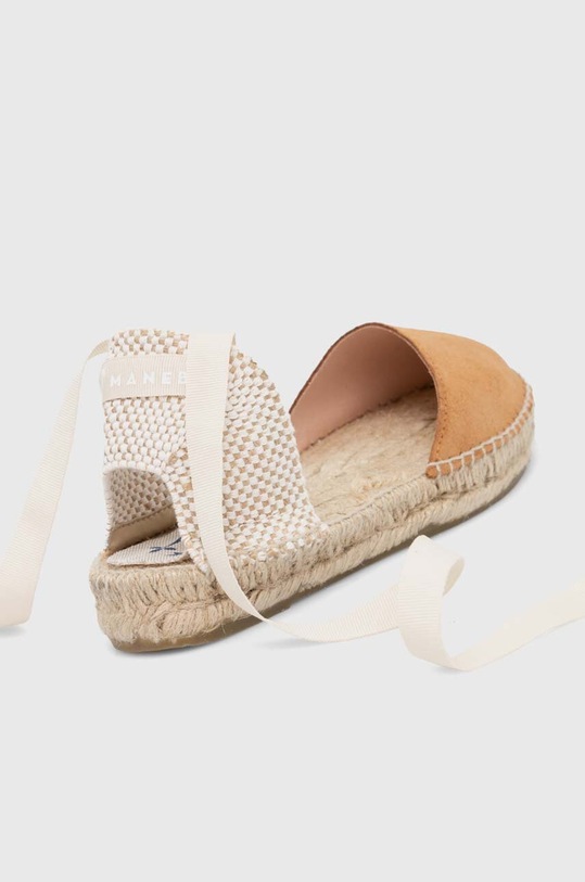 Obuwie Manebi espadryle Flat Valenciana Espadrilles R.3.9.P0 brązowy