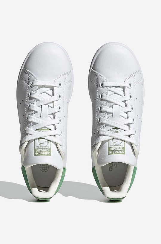 adidas Originals sneakersy skórzane HQ1854 Stan Smith J biały HQ1854