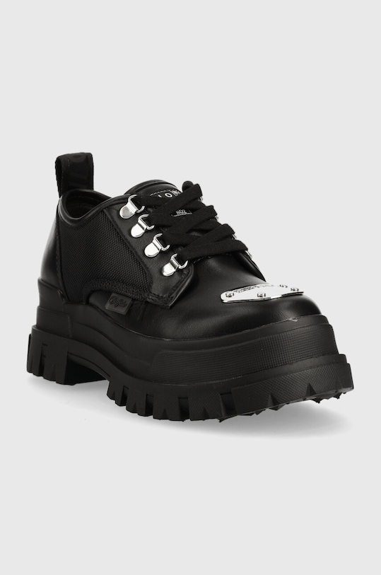 Κλειστά παπούτσια Buffalo Aspha Cls Steel 1622162.BLK μαύρο SS23