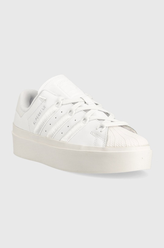 adidas Originals sneakers din piele Superstar Bonega IE4756 alb SS23
