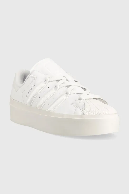 adidas Originals sneakers din piele Superstar Bonega IE4756 alb SS23