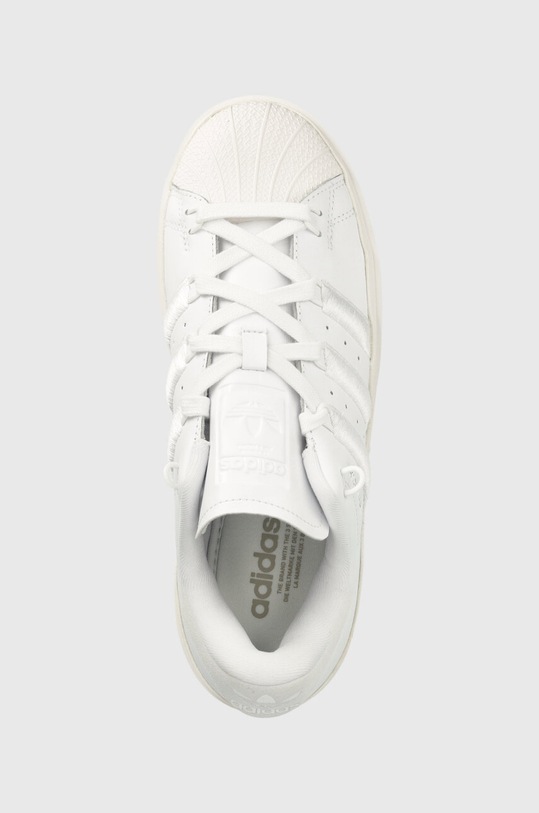 adidas Originals sneakers din piele Superstar Bonega alb IE4756