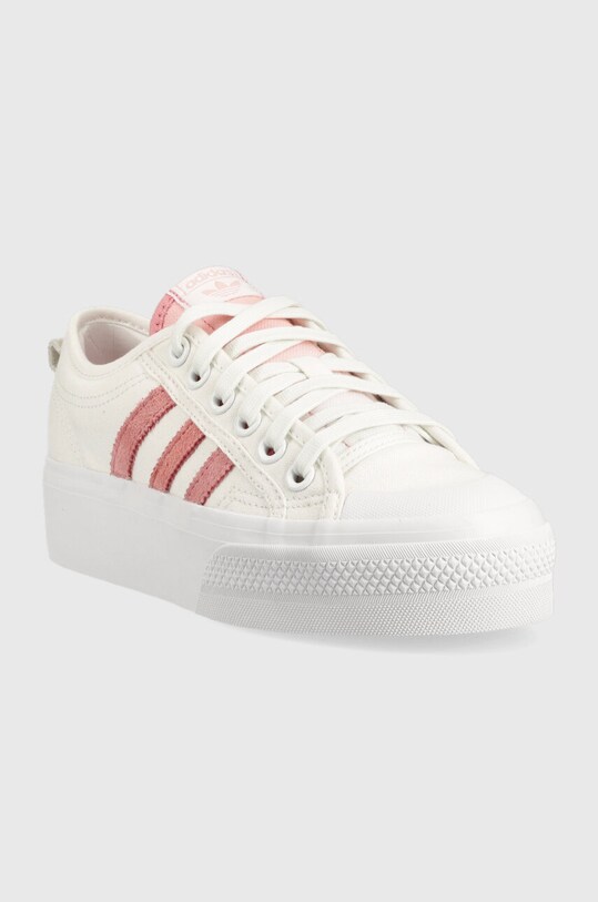 Πάνινα παπούτσια adidas Originals Nizza FZ6188 λευκό SS23