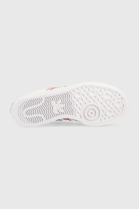 Πάνινα παπούτσια adidas Originals Nizza FZ6188 λευκό