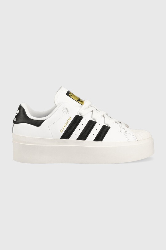 Αθλητικά adidas Originals Superstar Bonega πλατφόρμα λευκό GX1840