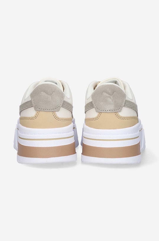 Puma leather sneakers Mayze Stack Luxe 38985302 beige SS23