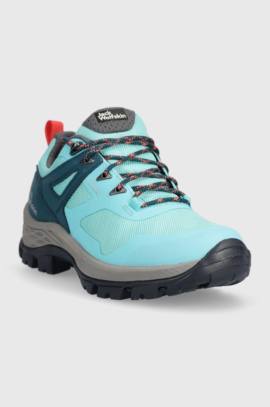 Jack Wolfskin buty Rebellion Guide Texapore Low 4053771 turkusowy SS23
