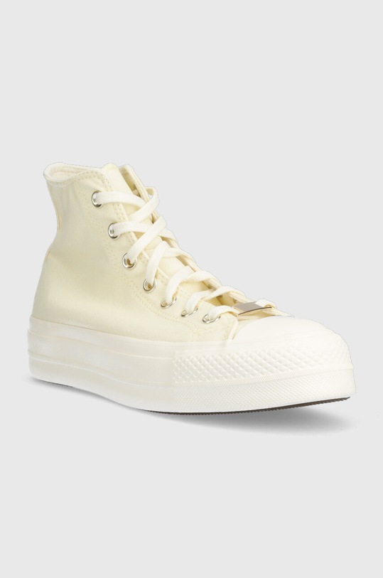 Converse tenisi Chuck Taylor All Star Lift Platform A05198C galben SS23