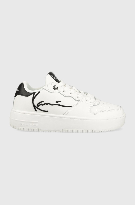 Kožené sneakers boty Karl Kani 89 UP platforma bílá 1180548