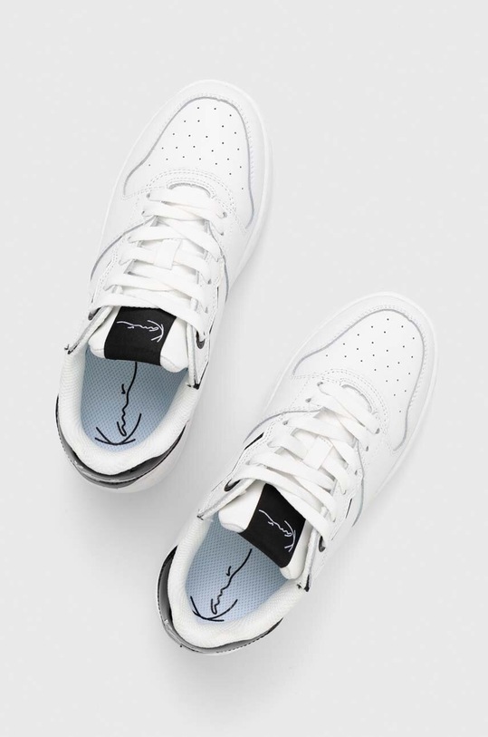 Karl Kani sneakersy skórzane UP Heel Logo biały 1180796