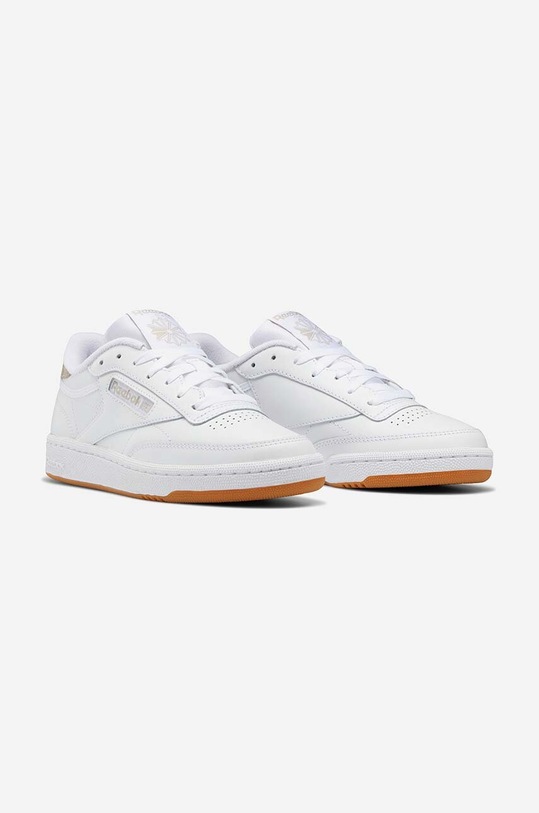 Reebok Classic sneakersy skórzane Club C 85 biały GV6978