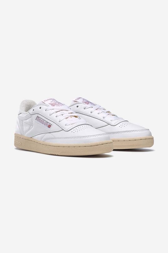 Kožené tenisky Reebok Classic Club C 85 Vintage biela GY9739