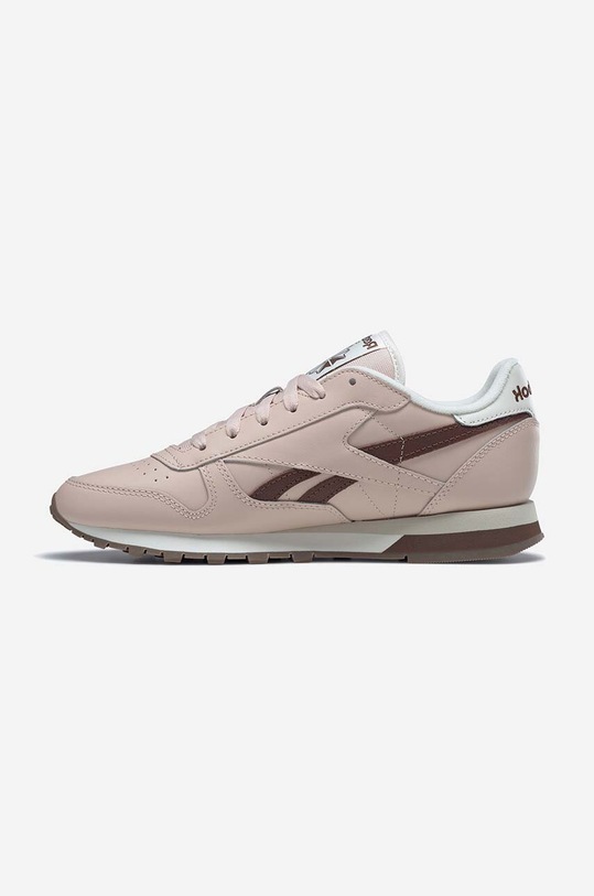 Obuwie Reebok Classic sneakersy skórzane Leather IF7412 brązowy