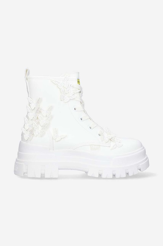 Buffalo bakancs szintetikus bőr fehér 1622242.WHT