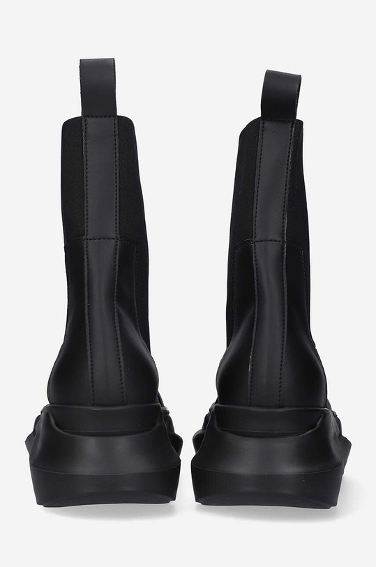 Rick Owens leather chelsea boots Beatle Abstract DS02B4846.VL.BLACK