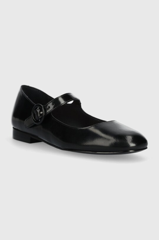 Jonak balerini de piele DAURINE CUIR GLACE 3300192 negru SS23