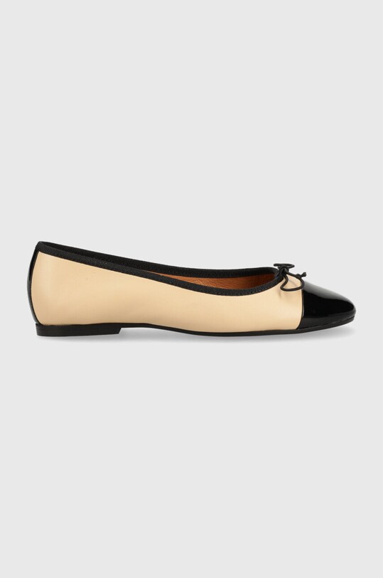 Jonak balerini de piele DAXI VERNIS CUIR bej 3400191