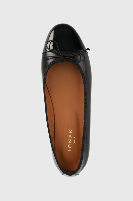 Jonak balerini de piele DAXI VERNIS CUIR negru 3400191