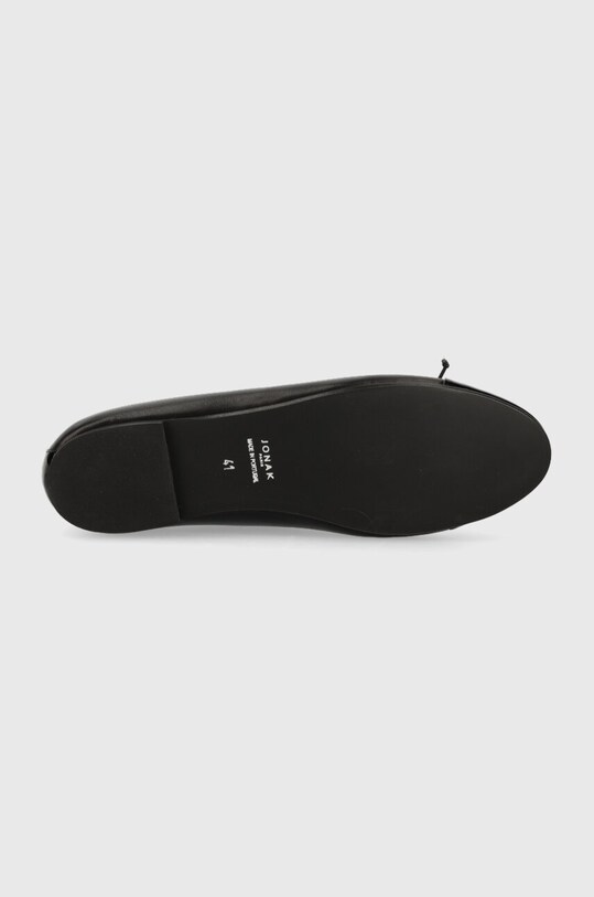Jonak balerini de piele DAXI VERNIS CUIR 3400191 negru