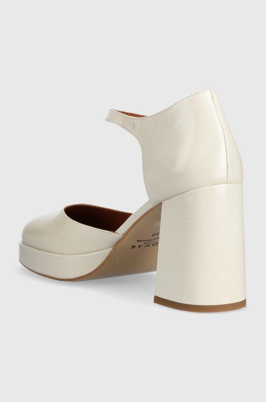 Încălțăminte Jonak pantofi de piele VERO CUIR BRILLANT 3400144 bej