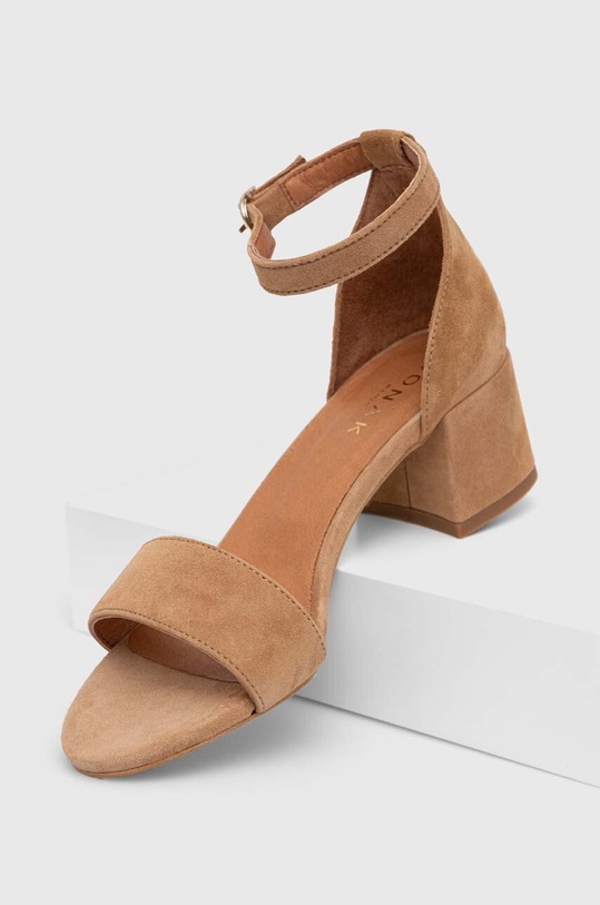 Jonak sandale din piele intoarsa VERDI VELOURS 6000423 bej SS23