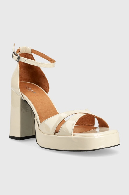 Jonak sandały BERANGERE CUIR VERNIS 3400115 beżowy SS23