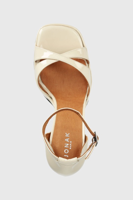 Jonak sandały BERANGERE CUIR VERNIS beżowy 3400115