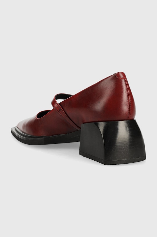 Obuwie Vagabond Shoemakers czółenka skórzane Vivian 5553.018.47 bordowy