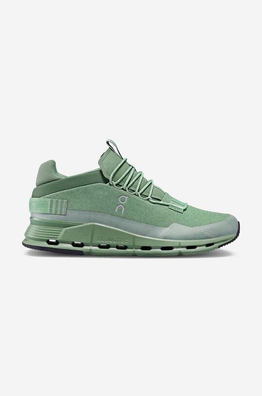 On sneakers Cloudnova Sensa textile green 3WD11661174