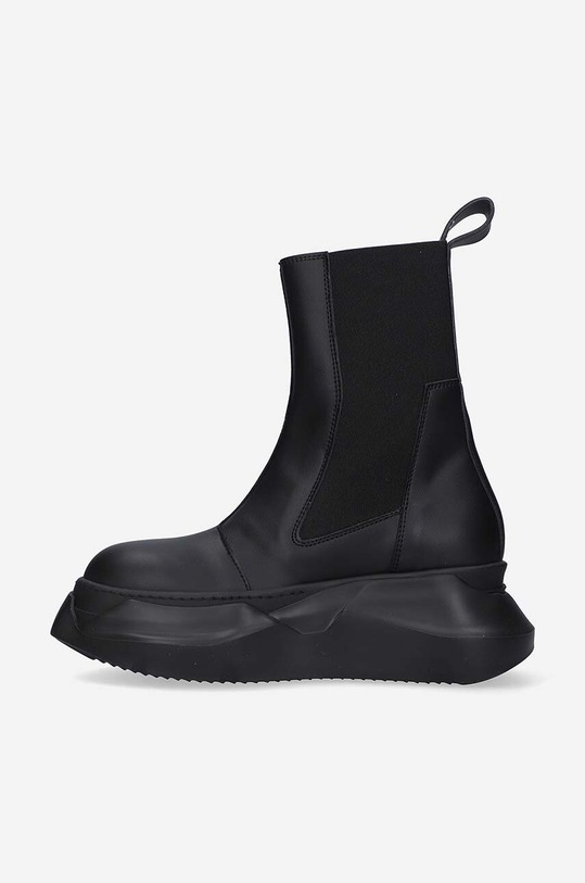 Shoes Rick Owens leather chelsea boots Beatle Abstract DU02B4846.VL black